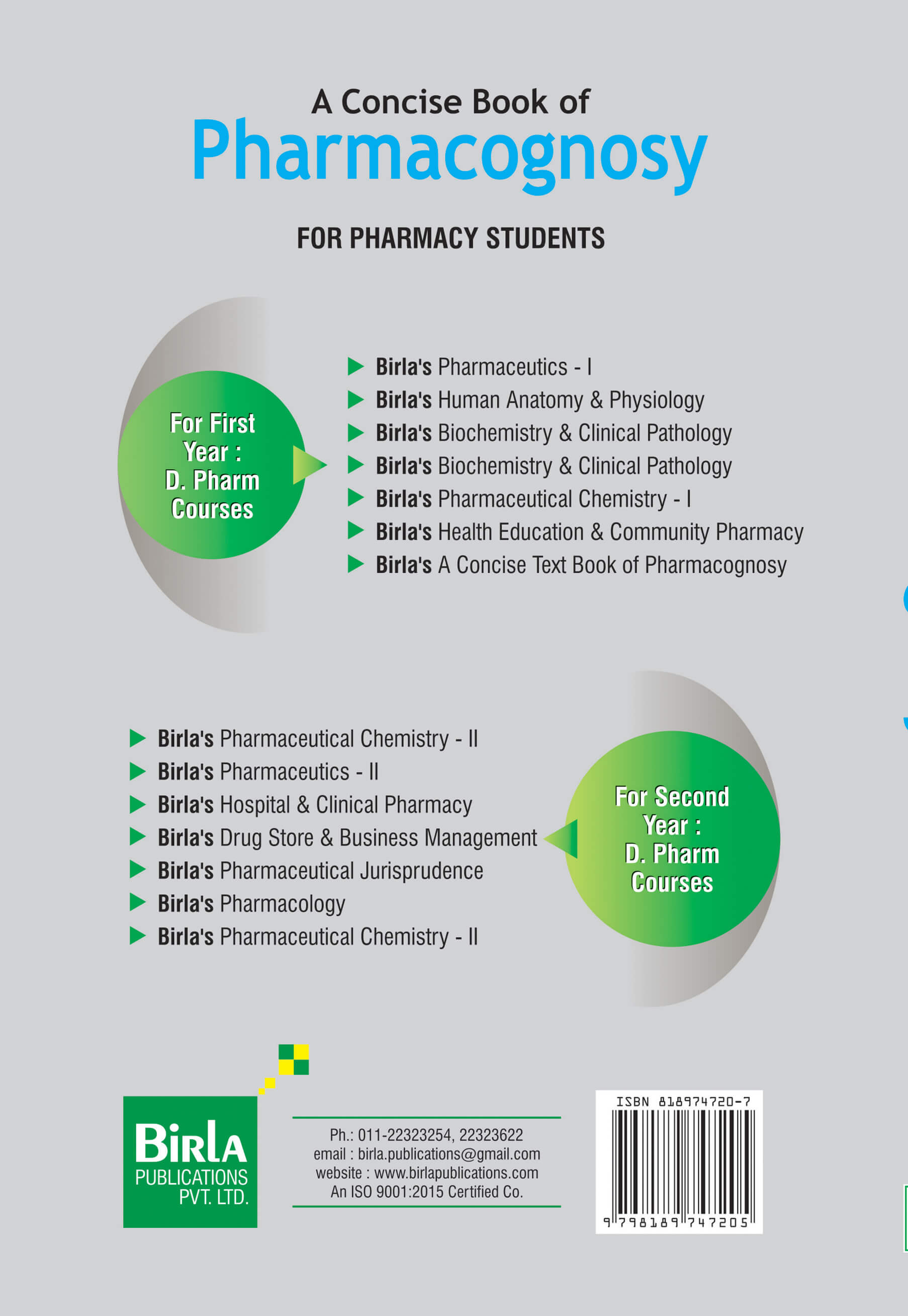 T/B Pharmacognosy