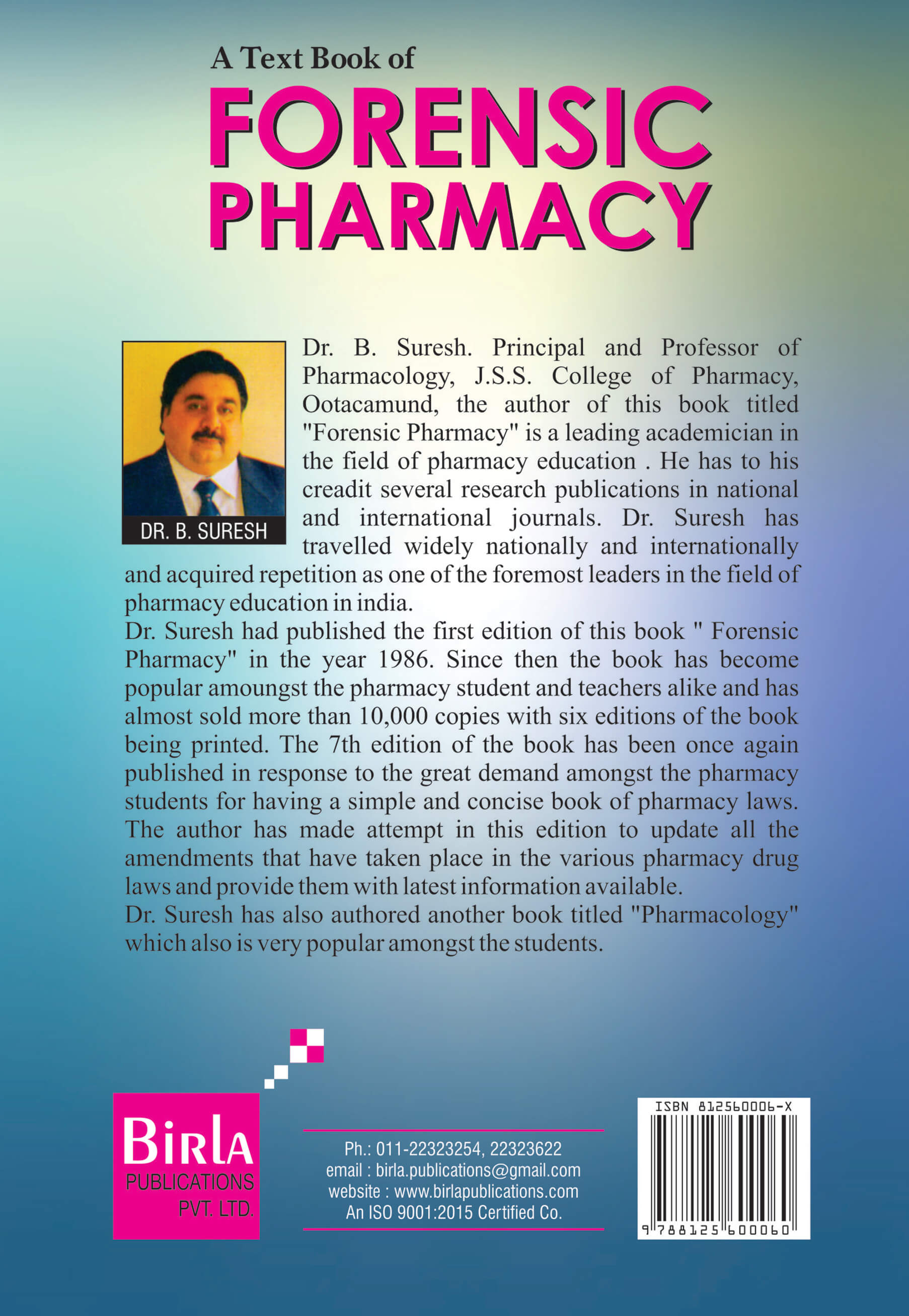 FORENSIC PHARMACY / PHARMACEUTICAL JURISPRUDENCE