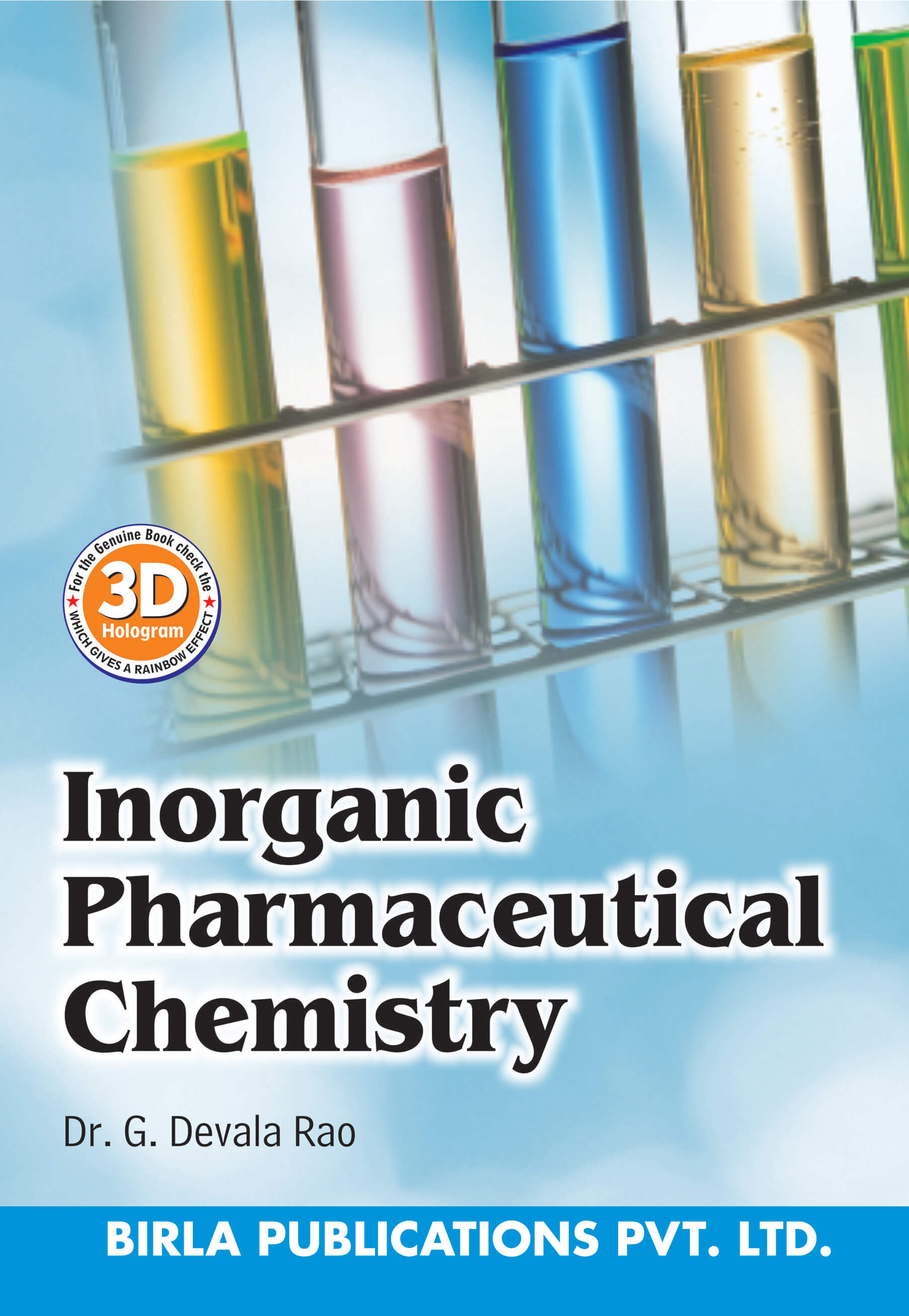 INORGANIC PHARMACEUTICAL CHEMISTRY