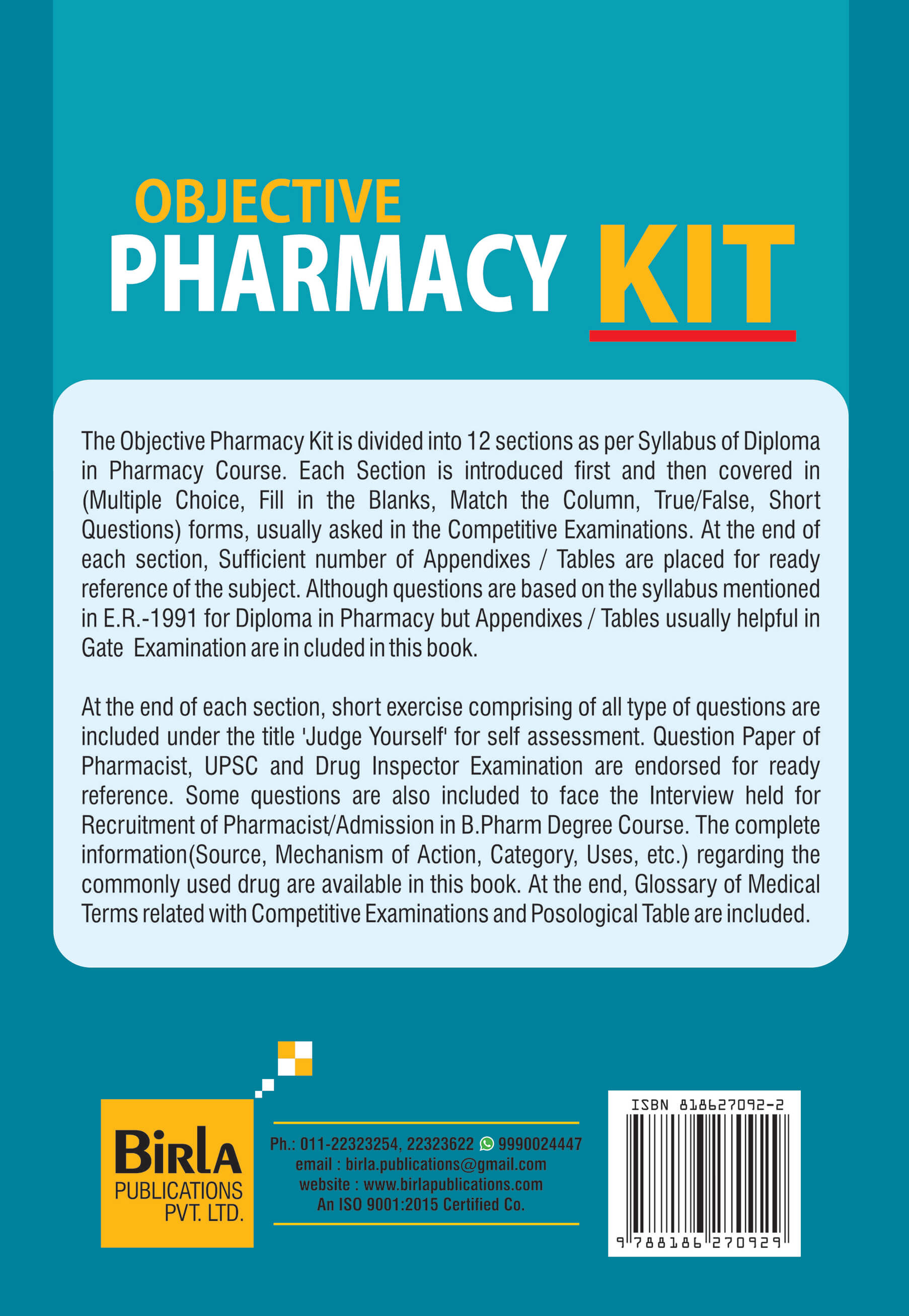 KIT PHARMACY