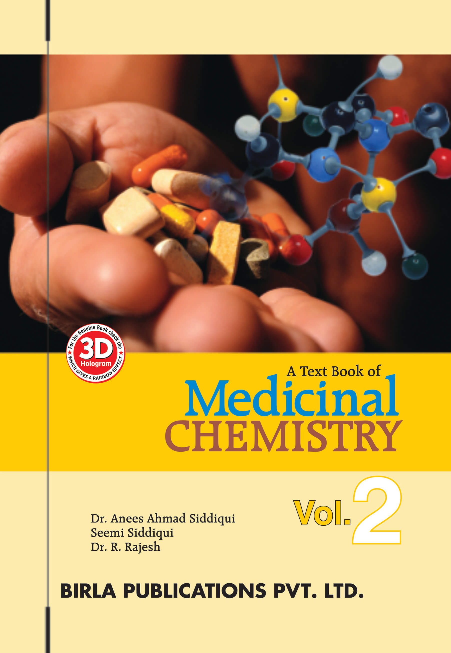 MEDICINAL CHEMISTRY VOL.-II