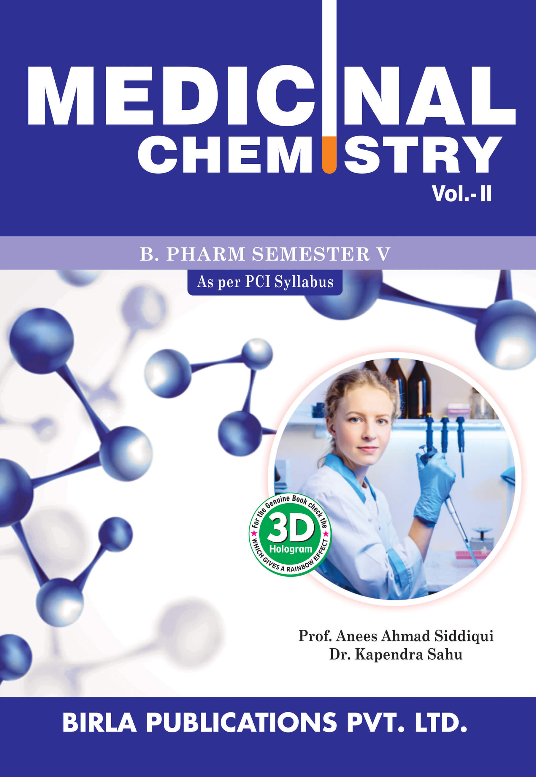 MEDICINAL CHEMISTRY VOL-II