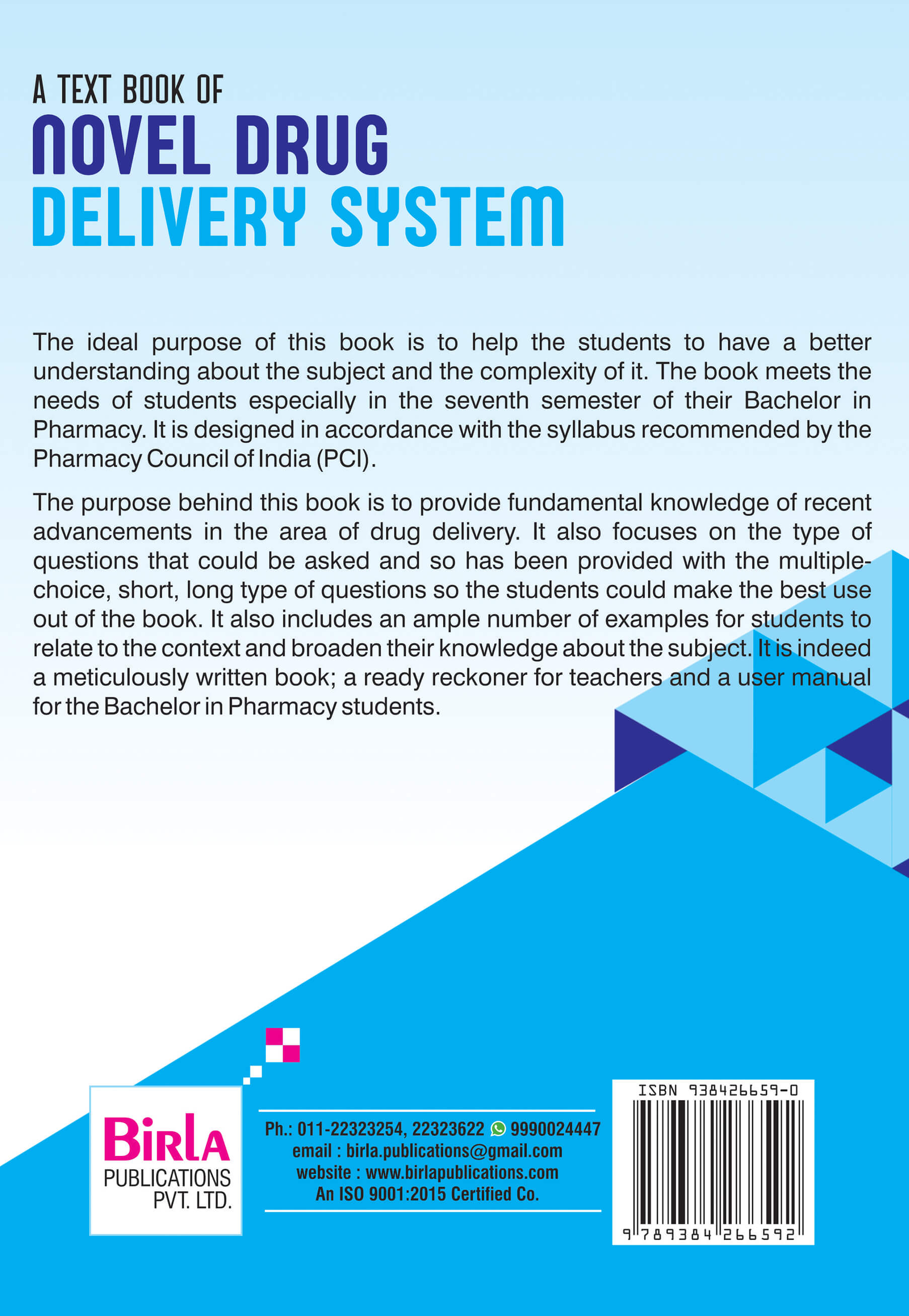 NOVEL DRUG DELIVERY SYSTEM