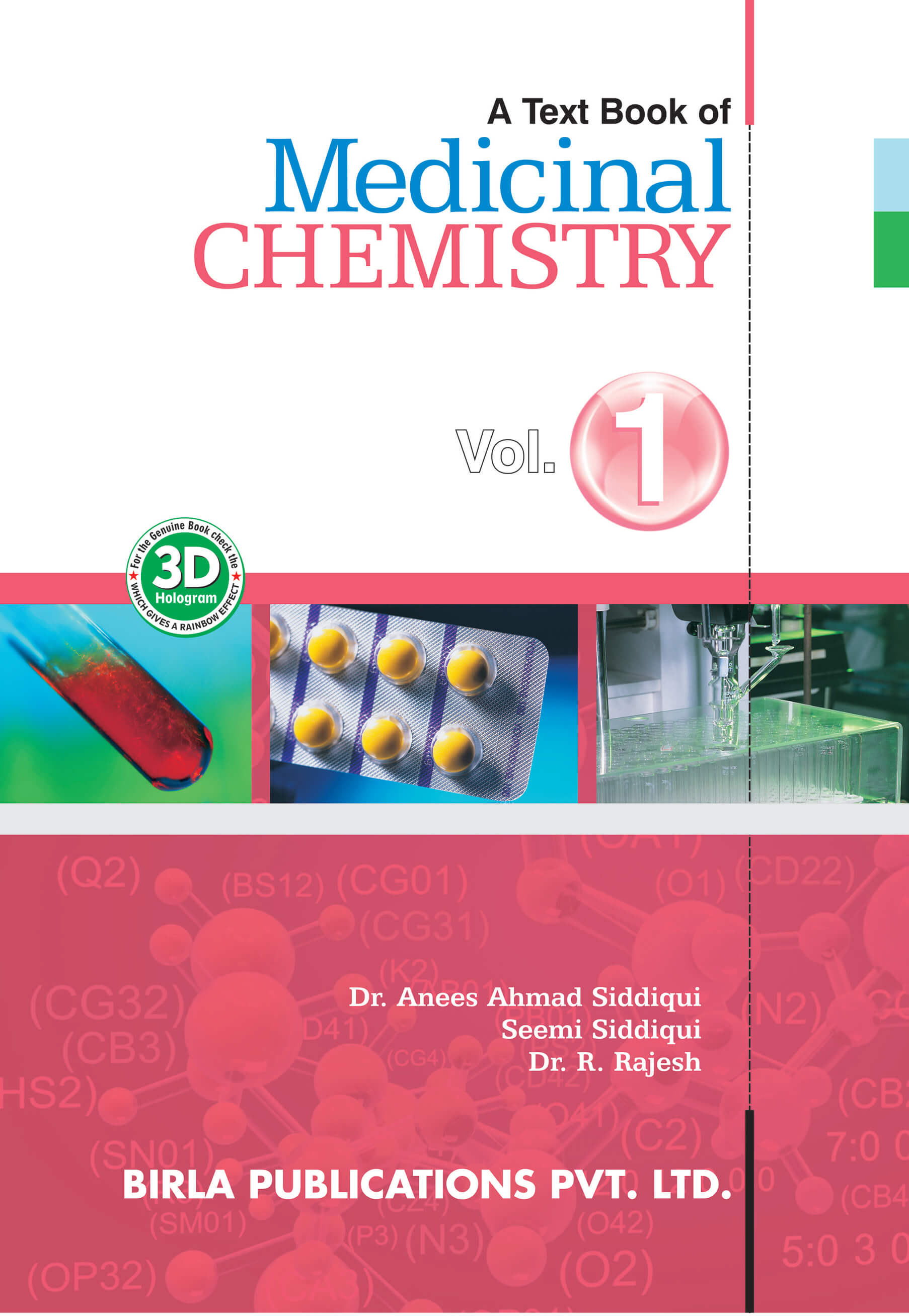 MEDICINAL CHEMISTRY VOL.-I