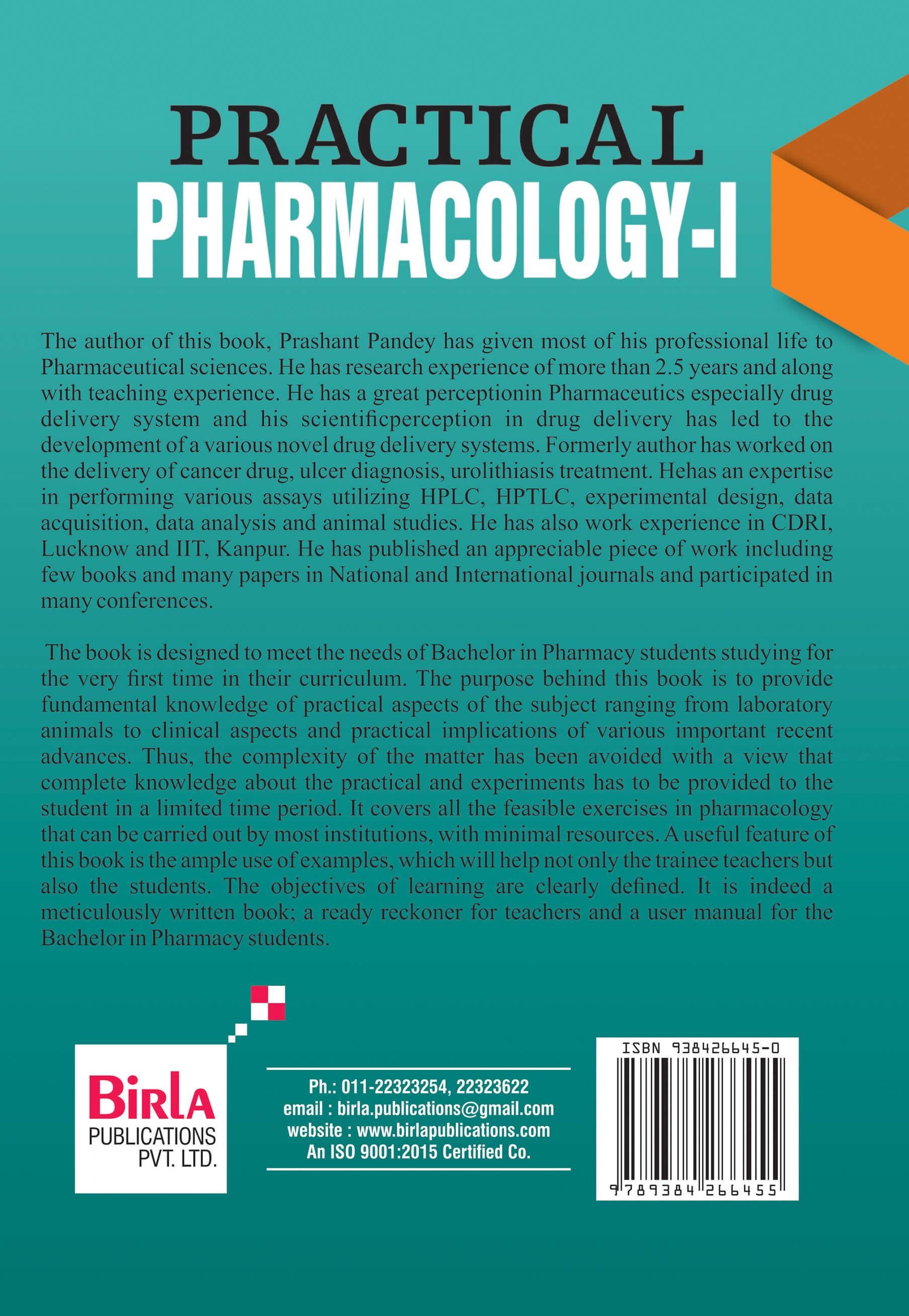 PRACTICAL PHARMACOLOGY-I